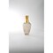 CC Home Furnishings Hand Blown Glass Bottle Vase - 10.5" - Gray and Gold